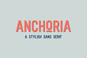 ANCHORIA — Stylish Sans Serif Font, a Sans Serif Font by Eugene Tantsurin (Thumbnail 1 of 11)