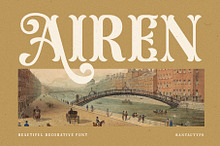 Airen Decorative Display font