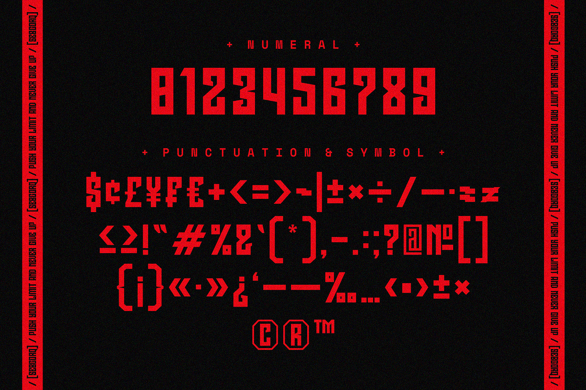 NCL Sebgorq - Urban Font, a Sans Serif Font by Enxyclo Studio (Photo 8 of 19)