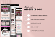 Luxury Canva Sales page website, a Landing Page Template by My Template Studio (Thumbnail 5 of 14)