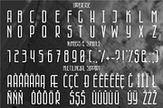 Skyscraper thin line style font., a Sans Serif Font by belander (Thumbnail 2 of 5)