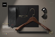 Men’s Accessories Identity Mockup, a Product Mockup by Creatsy (Thumbnail 1 of 5)