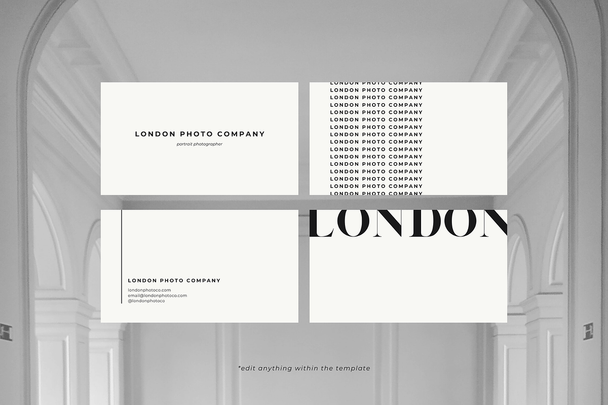 Photographer Business Card Template, a Business Card Template by Blush Created (Photo 5 of 8)