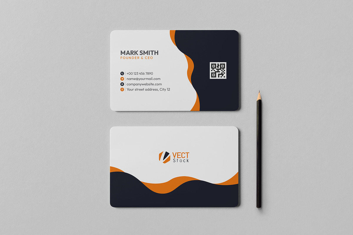 Minimal Business Card Template preview 2