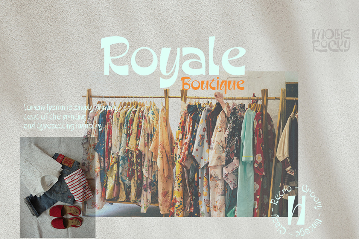 Mollie Rocky, a Font by madeDeduk (Photo 11 of 12)
