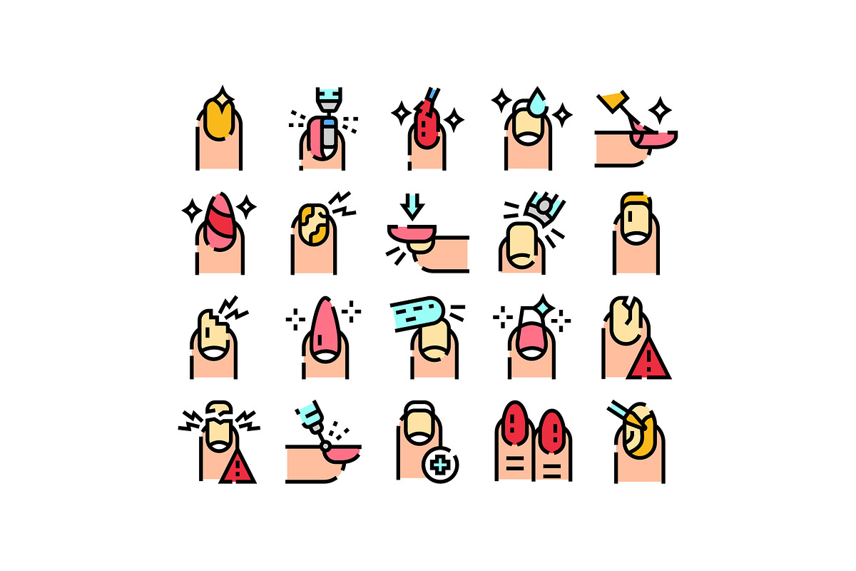 Manicure nail care extension, an Object Graphic by pikepicture (Photo 1 of 3)