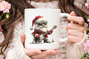Funny Skinny Santa Clipart, an Illustration by RobertsArt (Thumbnail 3 of 7)