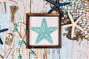 Mermaid Mandala SVG Bundle, an Animal Illustration by OldMarket Designs (Thumbnail 3 of 10)