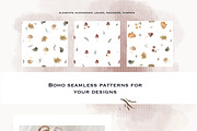 Boho  seamless pattern, a Pattern Graphic by Bold & Easy Coloring Book (Thumbnail 3 of 4)