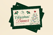 Christmas Greeting Card, a Card Template by graphicook (Thumbnail 1 of 3)