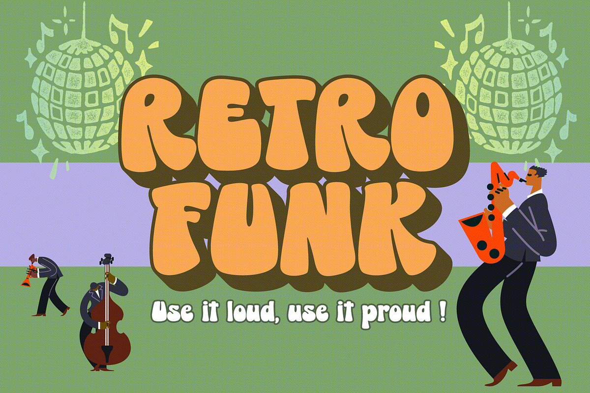 Funky Derix, a Sans Serif Font by BBtypeStudios (Photo 6 of 10)