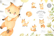 Animal BUNDLE. Watercolor, an Animal Illustration by OlliArtDesign (Thumbnail 9 of 17)
