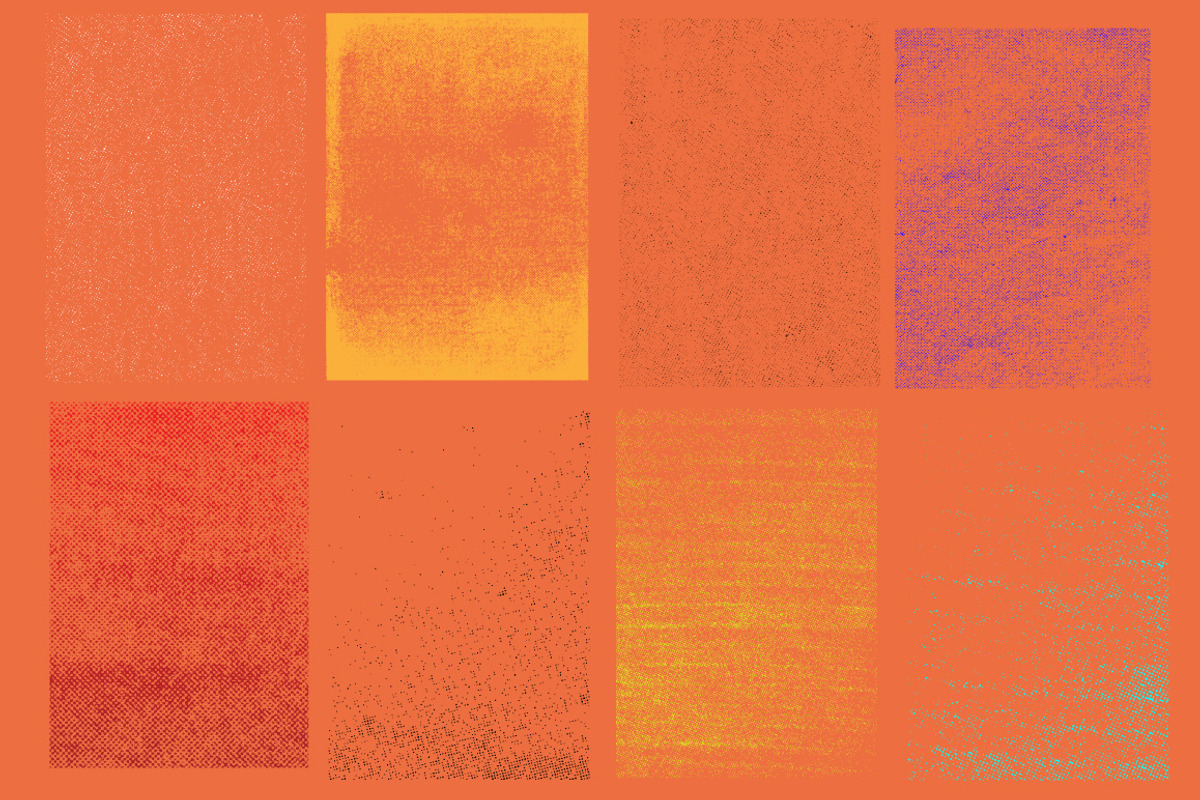 Vector Halftone Textures preview 3