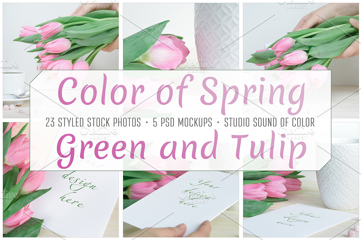 Spring tulip desktop mockup bundle, an Arts & Entertainment Photo by Sound of Color (Photo 3 of 10)