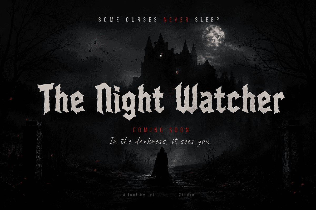 Bloodclaw Font – The Baddest Font, a Blackletter Font by Letterhanna Studio (Photo 2 of 9)