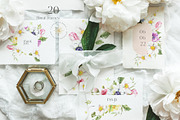 Spring Flora Farm Animals Watercolor, an Animal Illustration by Catherine Wheel (Thumbnail 12 of 22)