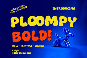 Ploompy - Bold : Display Font