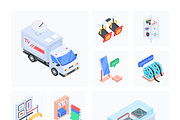 Studio Isometric Icon Set, a Duotone Icon by Vectors Market (Thumbnail 8 of 10)