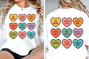 Valentine's Candy Heart Sublimation, an Illustration by Libby Wishes (Thumbnail 5 of 7)