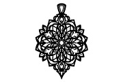 Ornamental Mandala Lotus Vector Set, a Decorative Illustration by balal (Thumbnail 11 of 11)