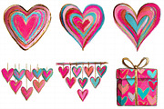 Valentines Day Clipart, Love Clipart, an Illustration by Daily.Designs (Thumbnail 5 of 5)