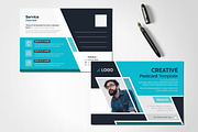 Post Card Template, a Card Template by ZAAS (Thumbnail 3 of 5)