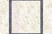 Floral crest hand drawn clipart, a Decorative Illustration by WonderWonder (Thumbnail 6 of 6)