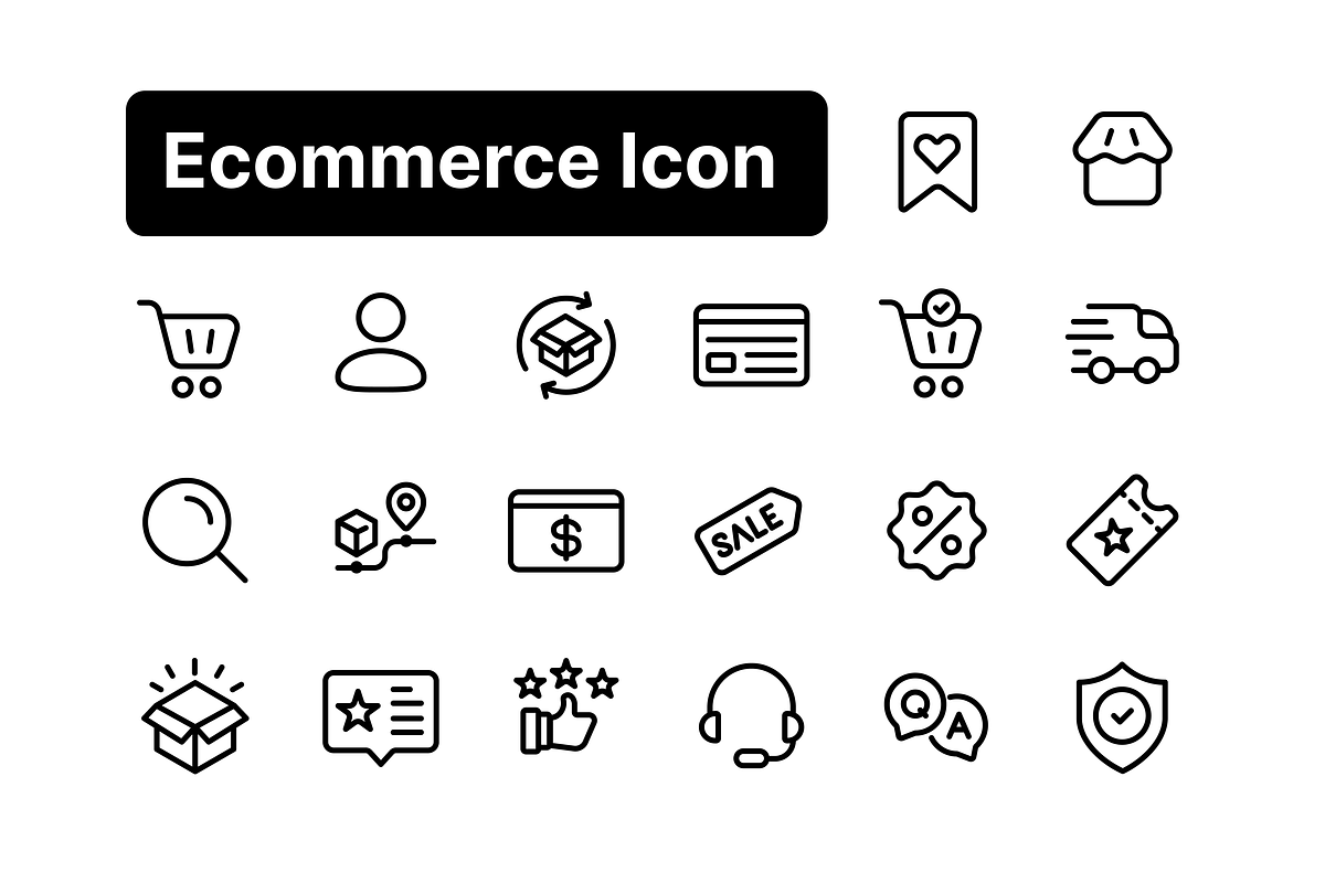 Most uses E-commerce Icons, an Icon by Artnazu (Photo 2 of 3)