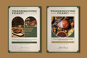 Donlam - Thanksgiving Dinner Flyer