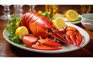 shellfish lobster seafood food whole, a Food & Drink Photo by pikepicture