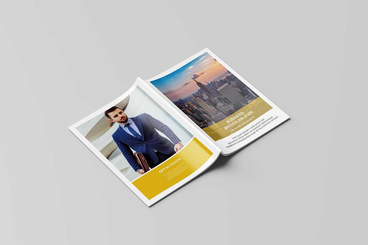 Corporate Brochure, a Brochure Template by Template Shop (Photo 11 of 11)