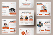 Webinar Social Media Post Pack, a Social Media Template by Pixelpick (Thumbnail 2 of 6)