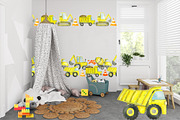 Watercolor Construction clipart, a Decorative Illustration by WatercolorColorDream (Thumbnail 8 of 12)