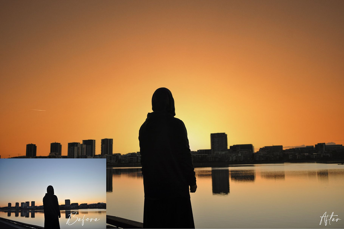 Moody Sunrise Photoshop Overlays, a Background Graphic by Prestige Photography (Photo 4 of 10)
