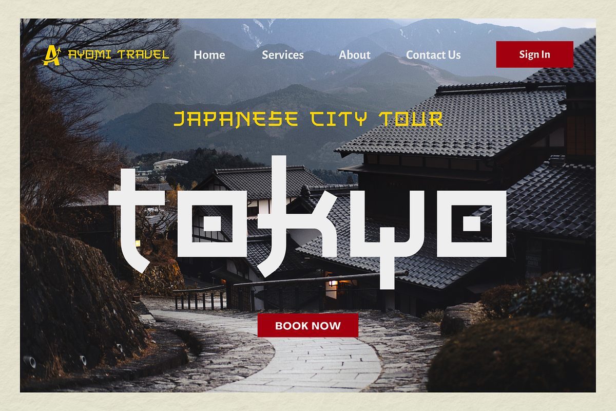 Japan Daisuki - Japanese Font Style, a Sans Serif Font by Sronstudio (Photo 4 of 12)