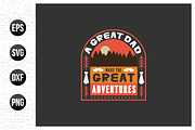 Dad typographic t shirt bundle, a Graphic by Uniquesvg99 (Thumbnail 3 of 16)