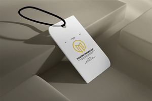 Rope Label Tag Mockup, a Product Mockup by mockarts