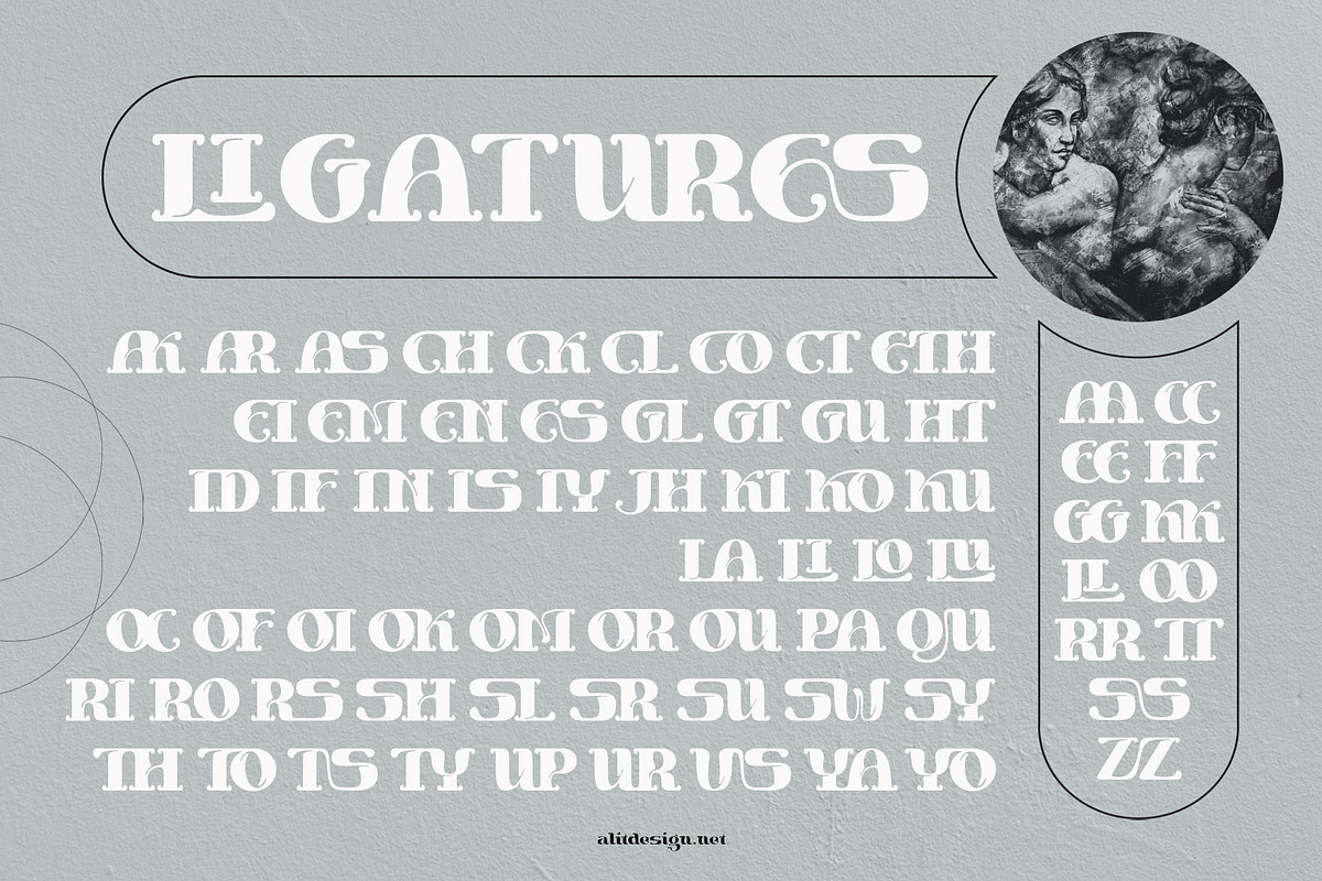 Burgie, a Blackletter Font by alit design (Photo 12 of 18)