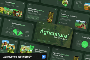 Agriculture Techno, a Presentation Template by SquidPixey