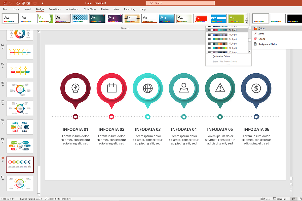 Structured Animated Presentation, a Presentation Template by Infographics project (Photo 2 of 13)