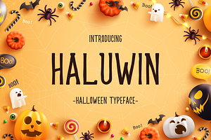 Haluwin Halloween Font