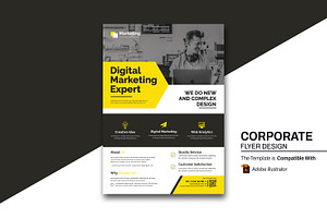 Corporate Business Flyer Template, a Flyer Template by creative-mint