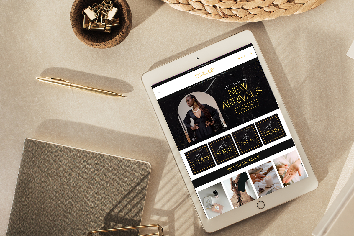 Black Luxury Shopify Theme Template, a Shopify Template by AdvertFox (Photo 9 of 9)