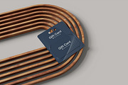 Gift Card Mockup, a Product Mockup by MrLetters (Thumbnail 2 of 5)