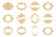 30 Damask  pattern frames 03, an Illustration by Bloom21Art (Thumbnail 2 of 7)