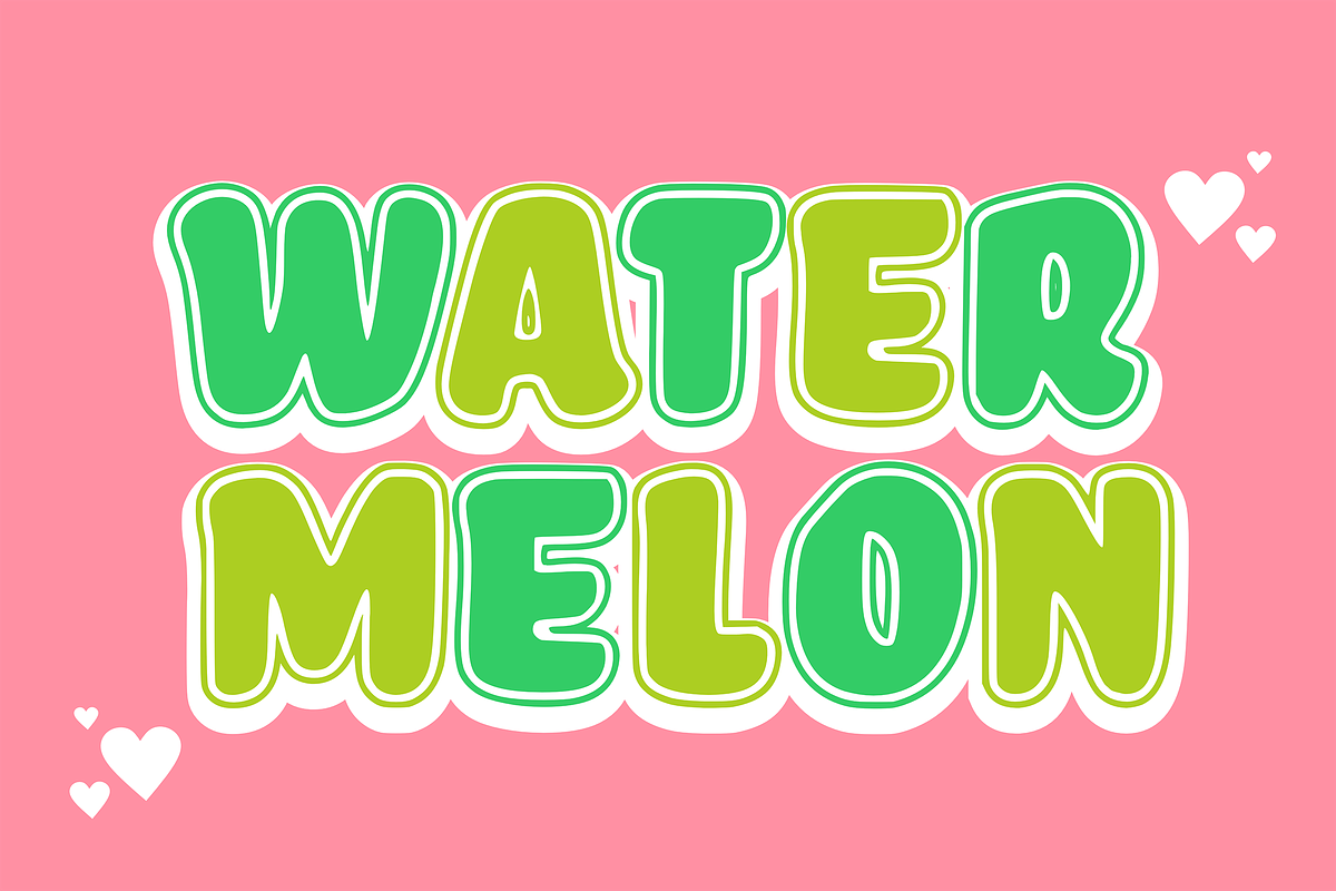 Gabby Doll - Kids Font Types, a Font by KiddoGlyphs Studio (Photo 3 of 3)