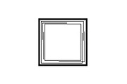 Modern Square Frame SVG Bundle, an Illustration by Creativeshirt (Thumbnail 9 of 31)