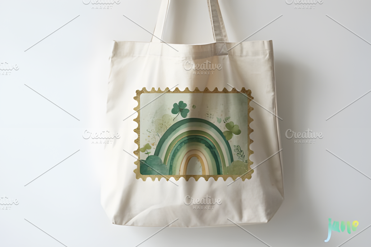 St. Patrick’s Day Vintage Postage, a Decorative Illustration by Design Station (Photo 3 of 7)