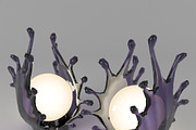 Table lamp Splash Design, an Object 3D Model by 3D Models by Obshansky (Thumbnail 3 of 16)