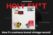 The punk stickers set with texture, a Texture Illustration by Debar's Shop (Thumbnail 6 of 7)